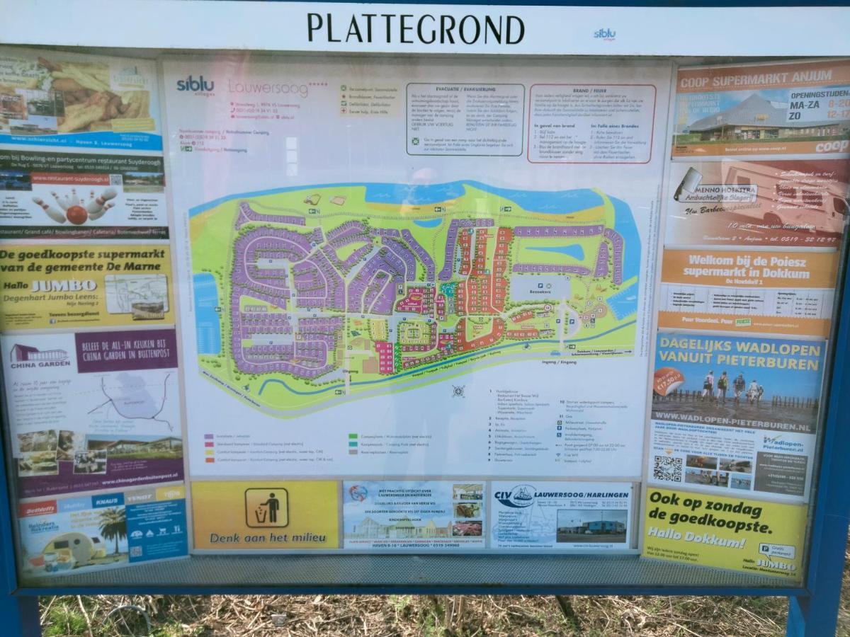 Bj Chalets - Robbengat 68 - Gezellige Chalet Op Vakantiepark Lauwersoog! Vroege Incheck! المظهر الخارجي الصورة